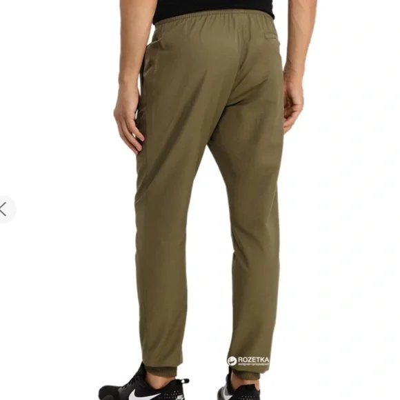 Nike Track Tapered Joggers Athletic Pant Olive Green Size Large - Picture 2 of 8